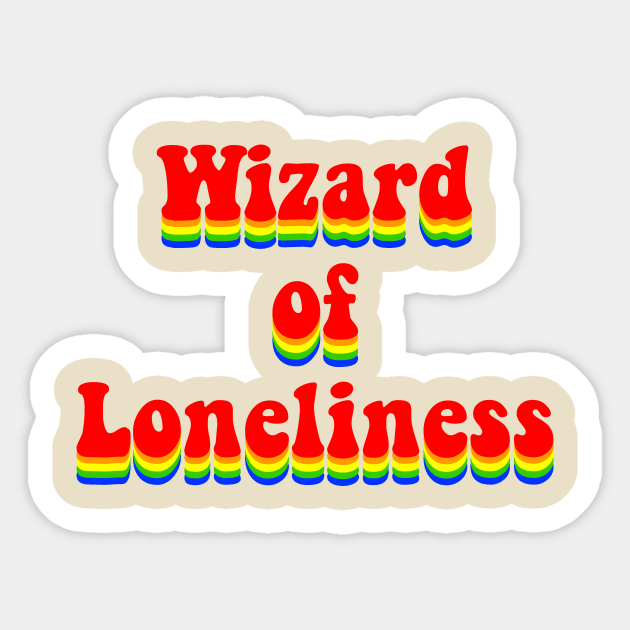 Wizard Of Loneliness Sticker by gusilu